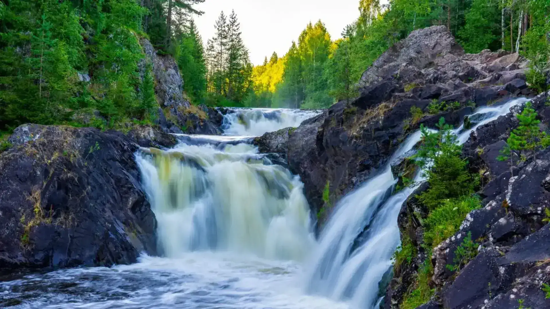Гора Сампо, Кивач и Марциальные Воды